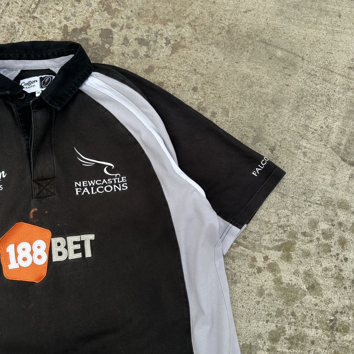 Cotton Traders × Vintage Vintage Cotton Traders New Castle Falcon 188 Bet Rugby Size US XXL / EU 58 / 5 - 5 Thumbnail