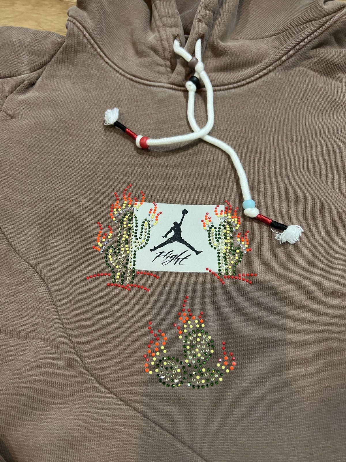 Jordan Brand × Travis Scott Air Jordan x Travis Scott Hoodie Catus Plant Brown DO4094256 Size US XXL / EU 58 / 5 - 4 Thumbnail