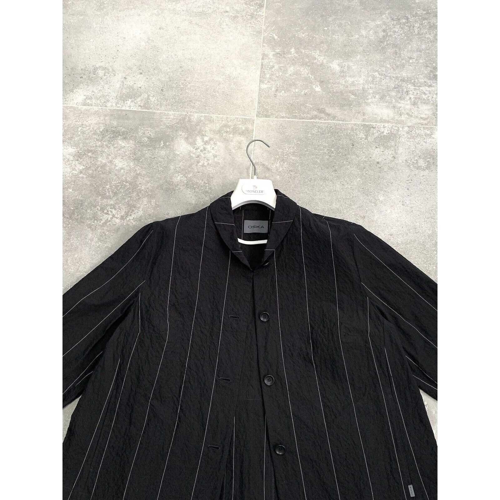 Japanese Brand × Other Women's OSKA Shawl Collar Jacket Coat Blazer SZ 3 EU 40 UK12 Size M / US 6-8 / IT 42-44 - 6 Thumbnail