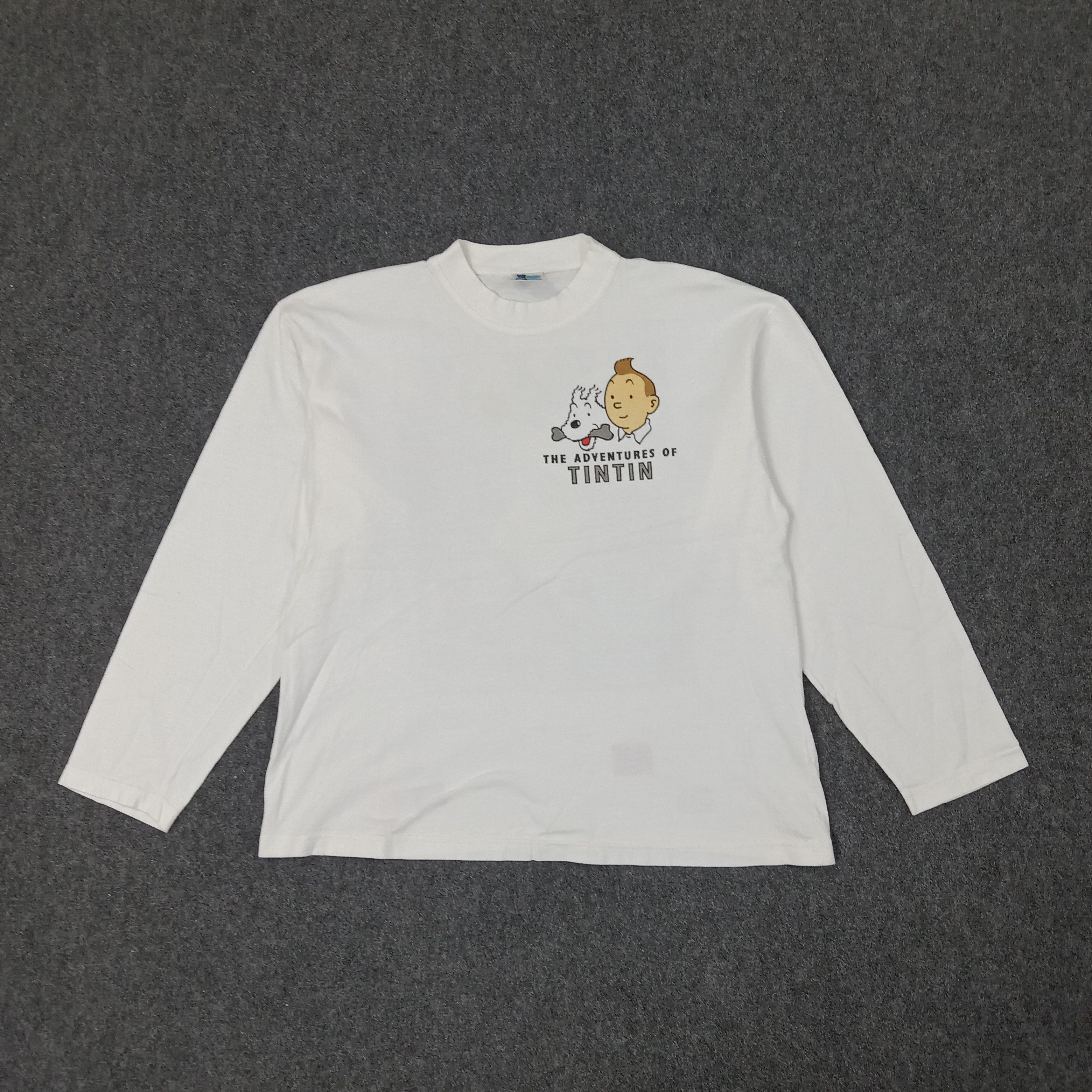 Cartoon Network Tintin In The Congo American Cartoon Movie Tshirt C239N48 Size US L / EU 52-54 / 3 - 4 Thumbnail