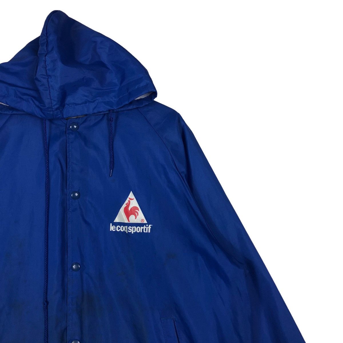 Japanese Brand 🔥Vtg Survival Jacket Le Coq Sportif Made in USA Big Logo Size US XL / EU 56 / 4 - 6 Thumbnail