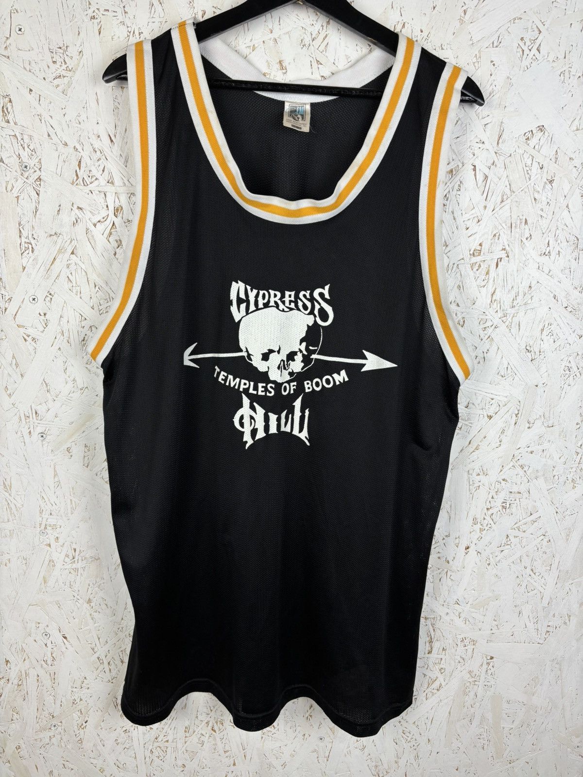 Band Tees 90s Cypress Hill Temples Of Boom Rap Tank Top Sleeveless Size US XL / EU 56 / 4 - 1 Thumbnail