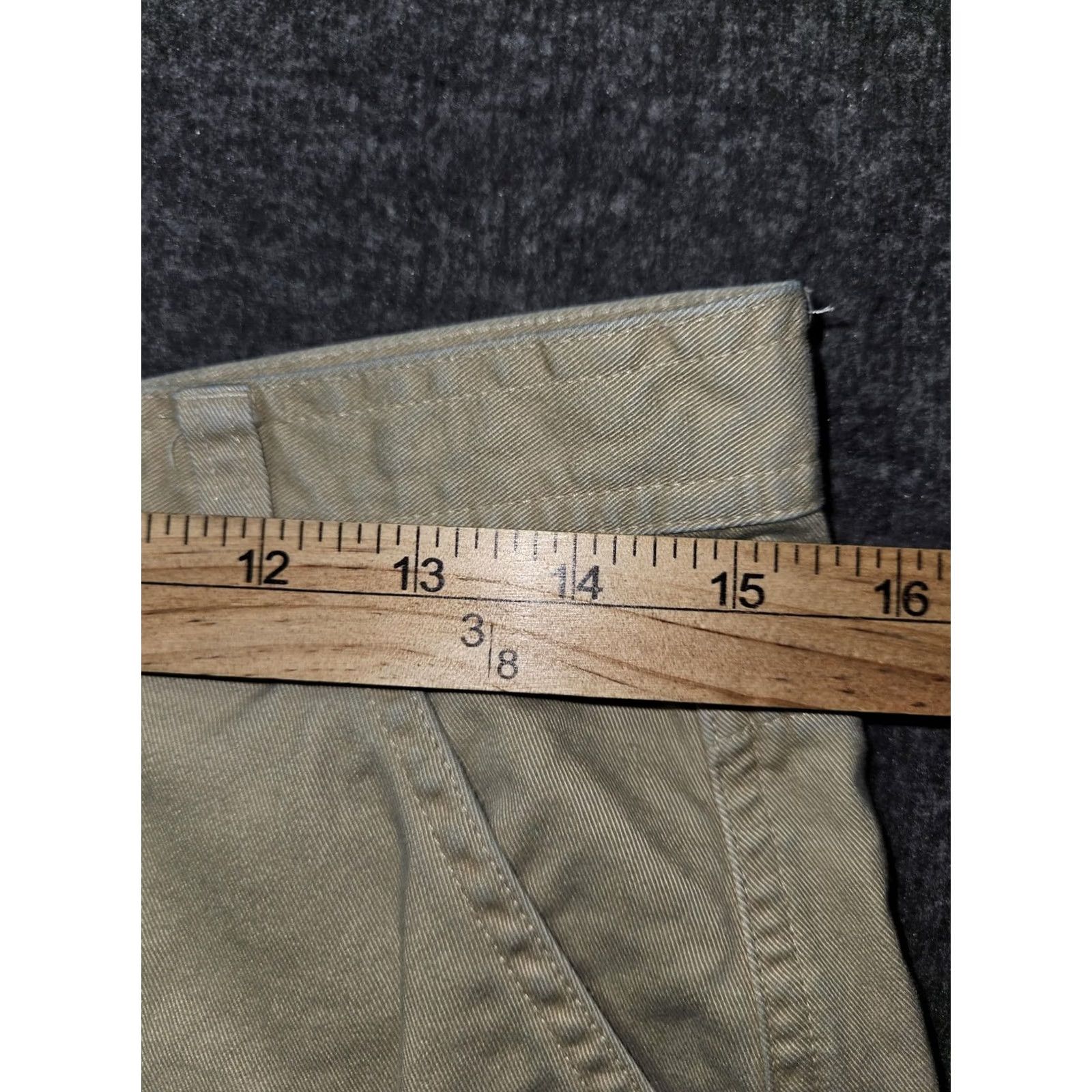 Polo Ralph Lauren VINTAGE Polo Ralph Lauren Pants Womens 20 Khaki Beige Relaxed Fit Cotton Chino Casual Workwear Pockets Logo 30in Inseam Mens Womens Girls Boys Size 42" / US 20 - 3 Thumbnail