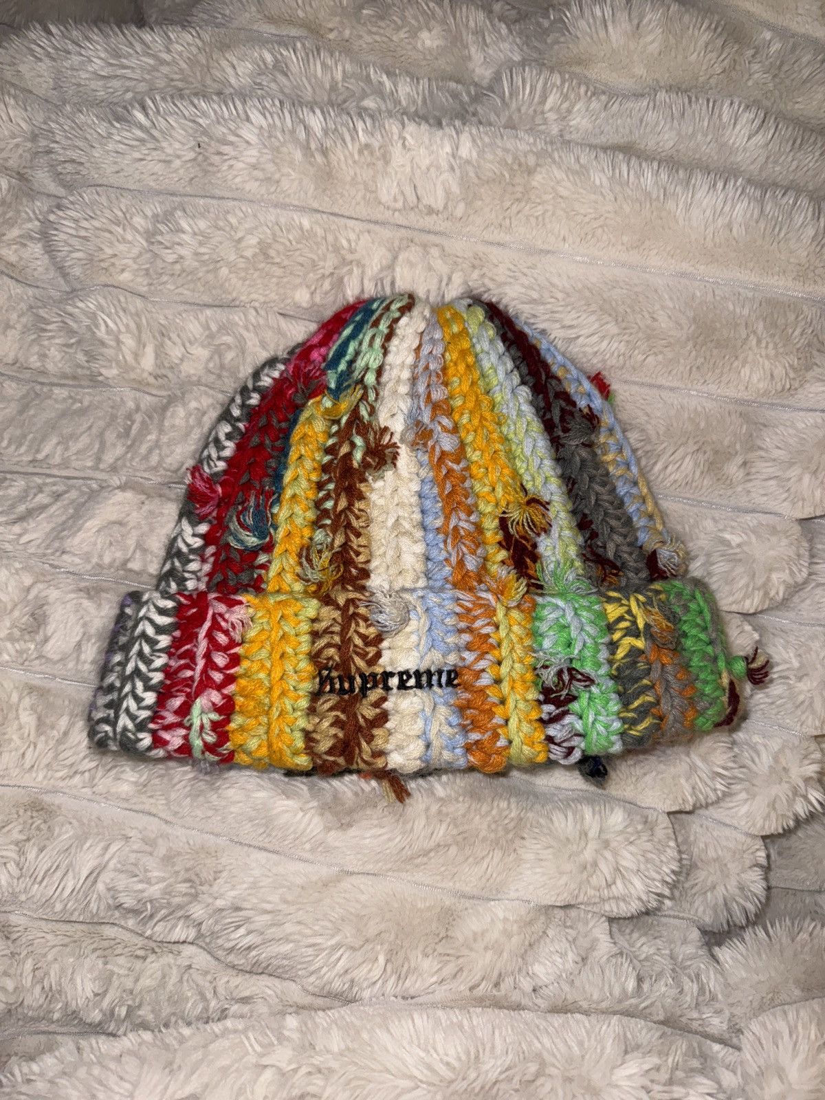 Supreme Beanie Hand Tied | Grailed
