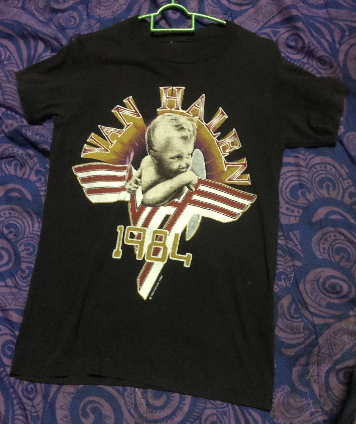 Band Tees × Vintage Vintage Van Halen 80s Tee-shirt Size US S / EU 44-46 / 1 - 3 Thumbnail