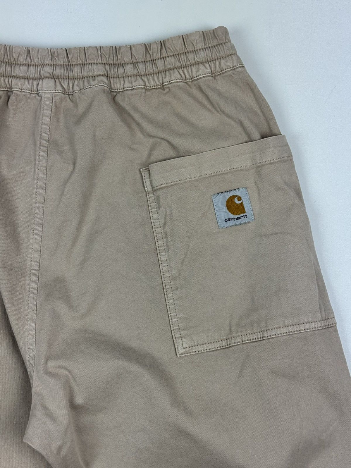 Carhartt Sun Faded Carhartt Lawton Beige Pants Size US 33 - 15 Thumbnail