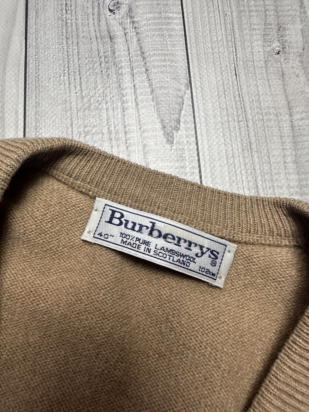 Burberry × Vintage Vintage Burberrys sweater size M rare logo Size US M / EU 48-50 / 2 - 4 Thumbnail