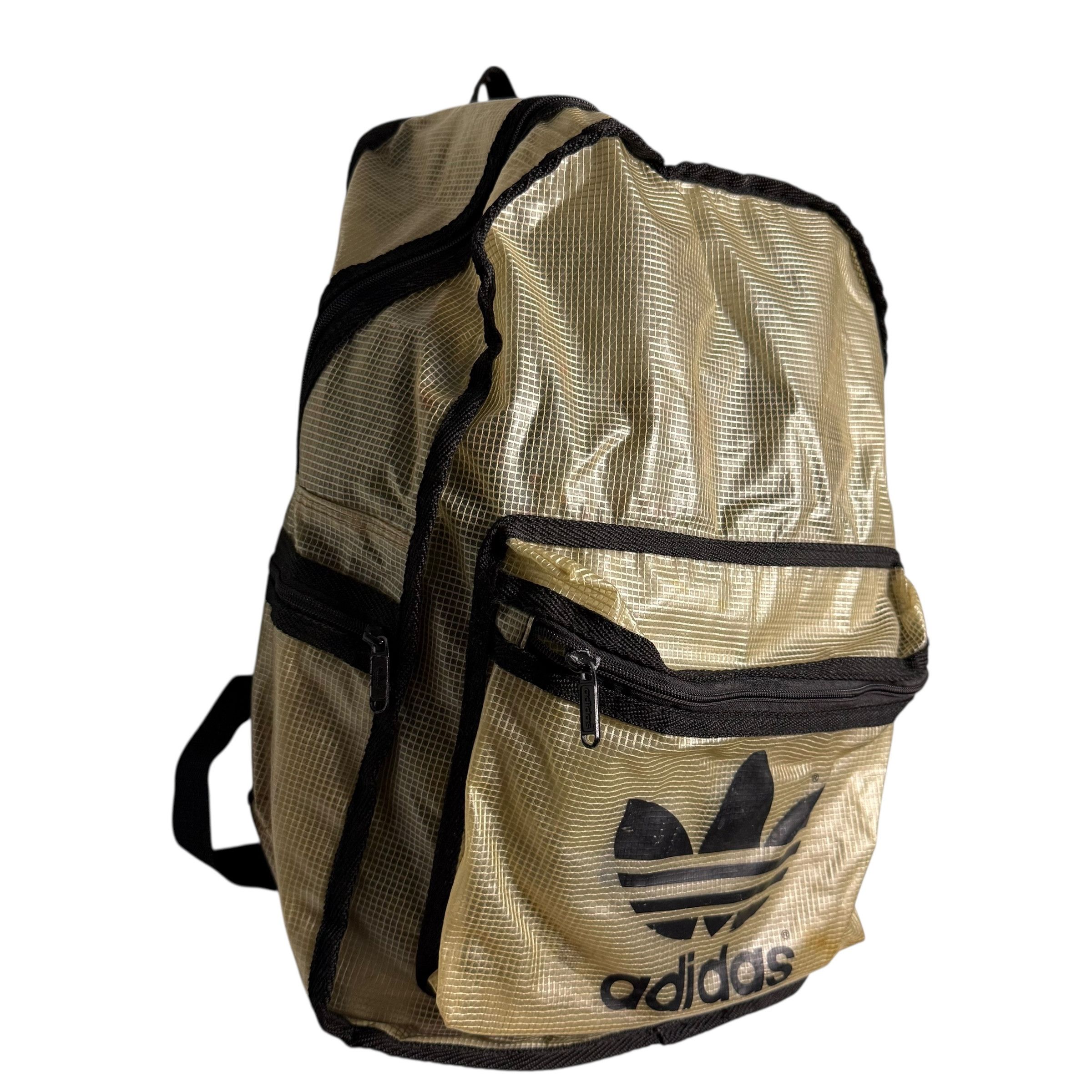 Adidas 🔥RARE🔥Adidas Trefoil Clear Transparent Backpack Bag Size ONE SIZE - 4 Thumbnail