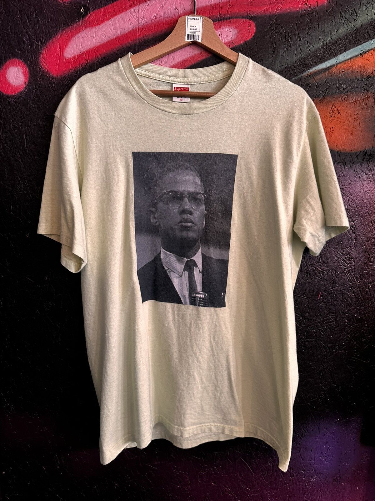 Supreme Supreme Roy DeCarava Malcolm X T pale mint Size US M / EU 48-50 / 2 - 1 Thumbnail