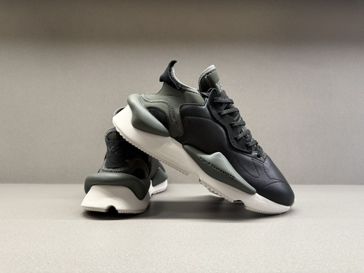 Y-3 Adidas Y-3 Kaiwa Black Cinder Chalk Pearl Size US 12.5 / EU 45-46 - 7 Thumbnail