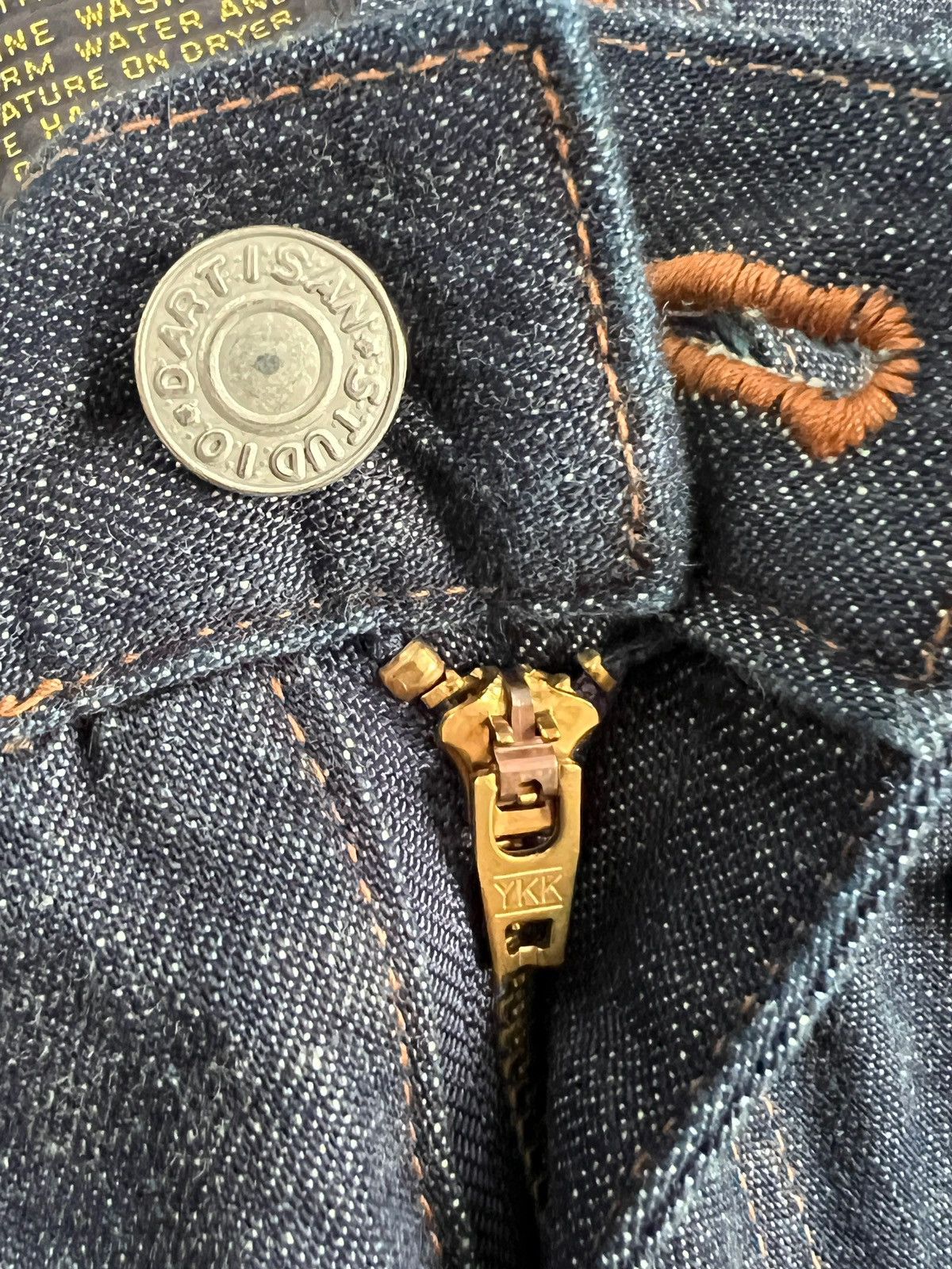 Japanese Brand × Studio D'Artisan × Vintage Vintage Studio D’Artisan Boot Cut Bush Pants Jeans Size 28" / US 6 / IT 42 - 8 Thumbnail