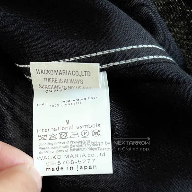 Wacko Maria Wacko Maria CHECK OPEN COLLAR SHIRT Size US M / EU 48-50 / 2 - 5 Thumbnail