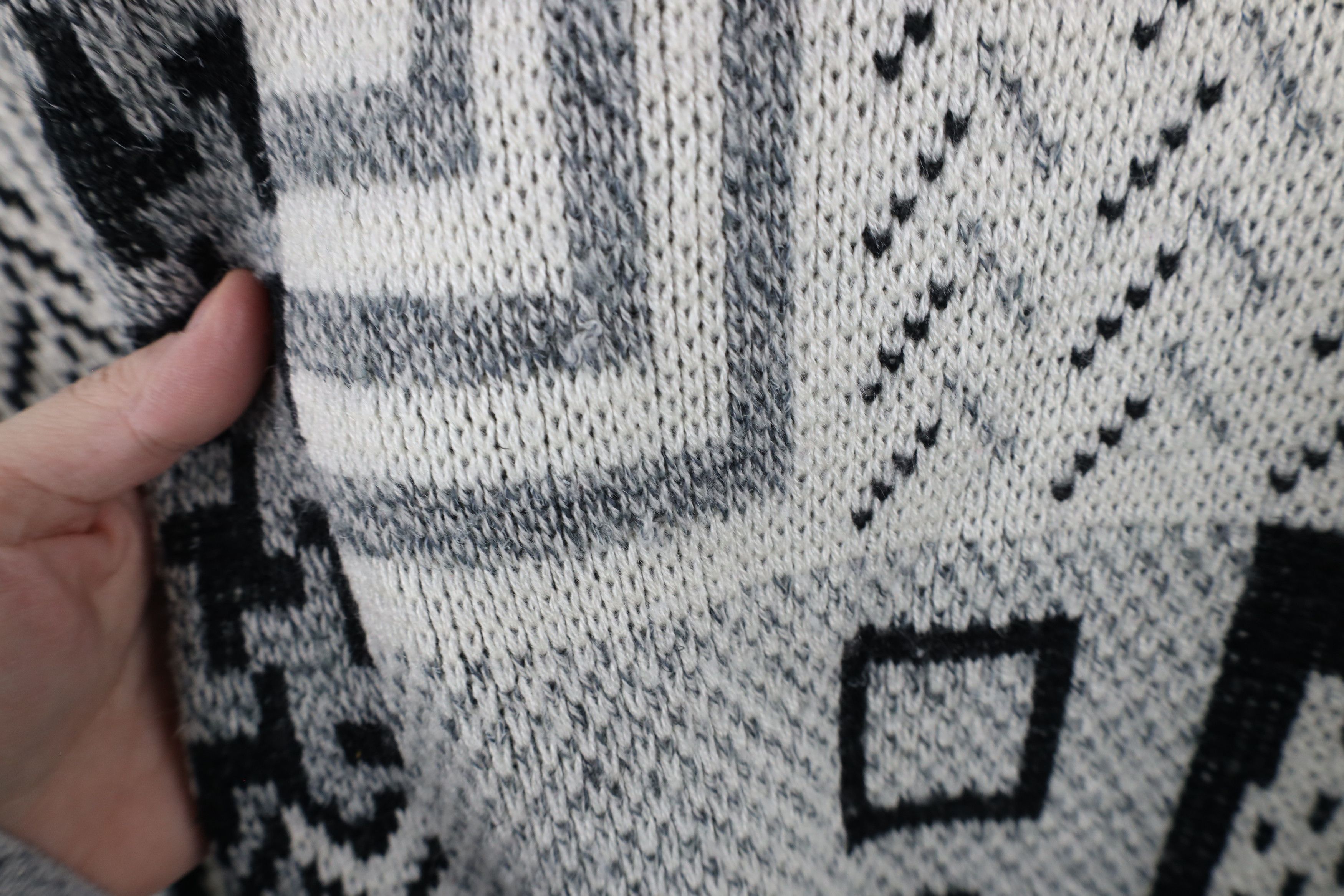 Vintage Vintage 90s Streetwear Grandpa Knit Crewneck Sweater Size US XL / EU 56 / 4 - 5 Thumbnail
