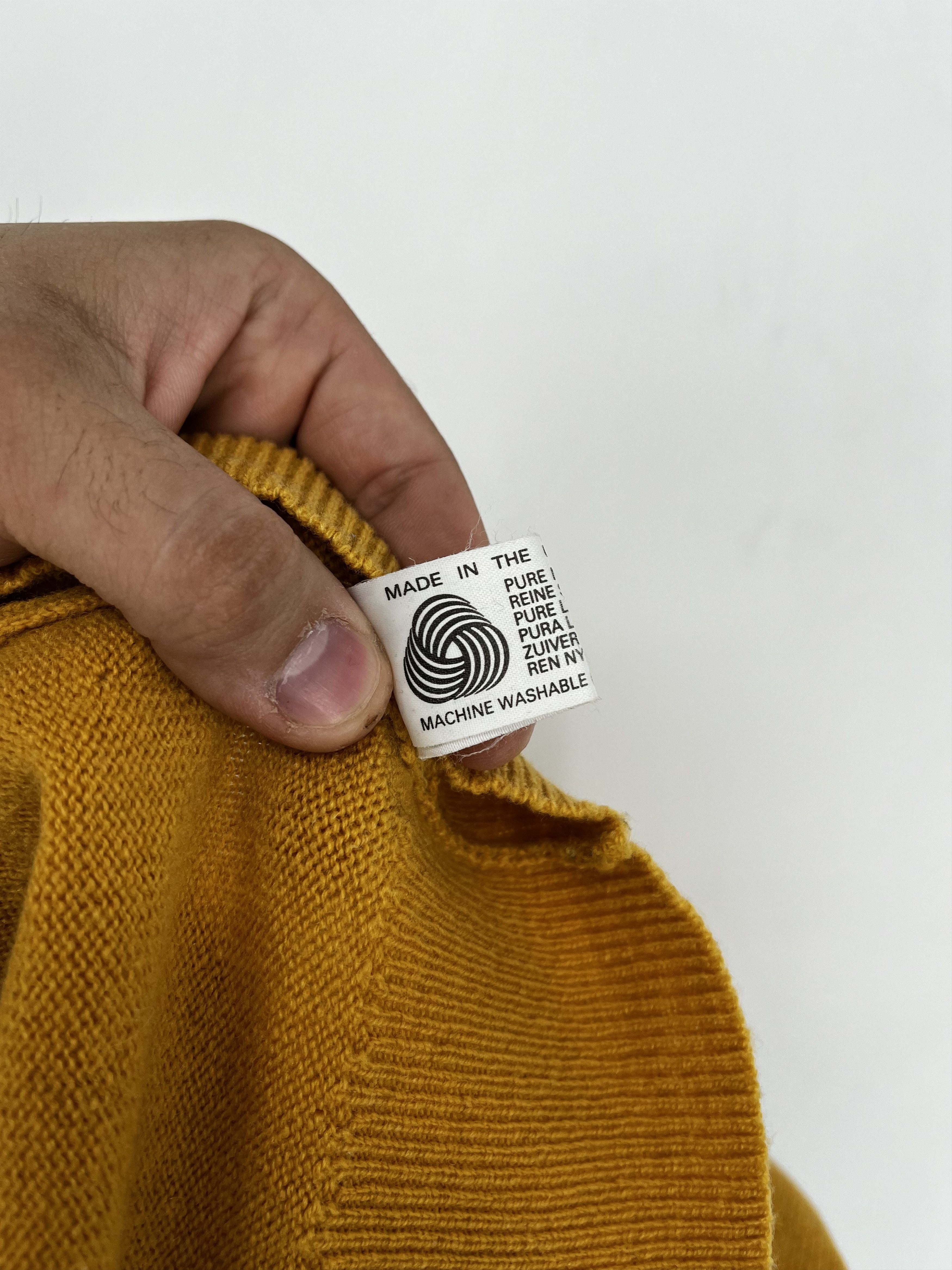 Burberry × Burberry Prorsum × Vintage Vintage BURBERRYS Jumper Sweater Polo Lambswool 90s Size US L / EU 52-54 / 3 - 9 Thumbnail