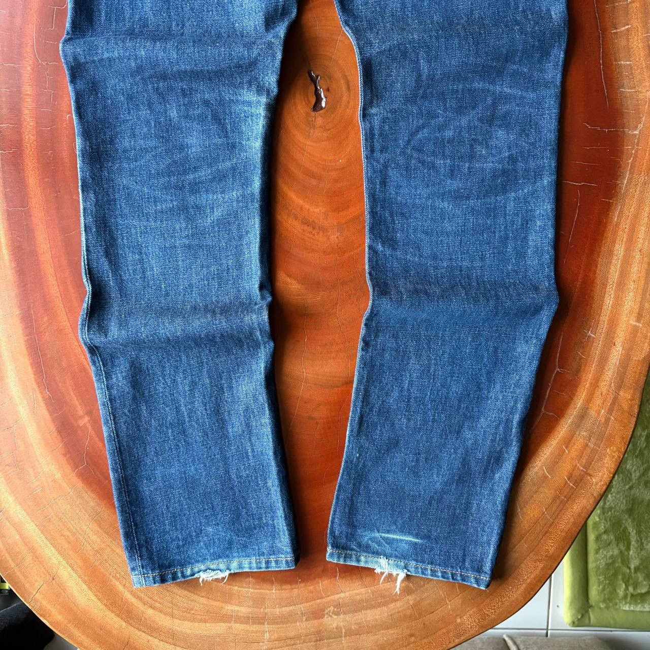 Helmut Lang Vintage Helmut Lang 1998 Classic Raw Denim Button Fly Jeans Size US 30 / EU 46 - 6 Thumbnail