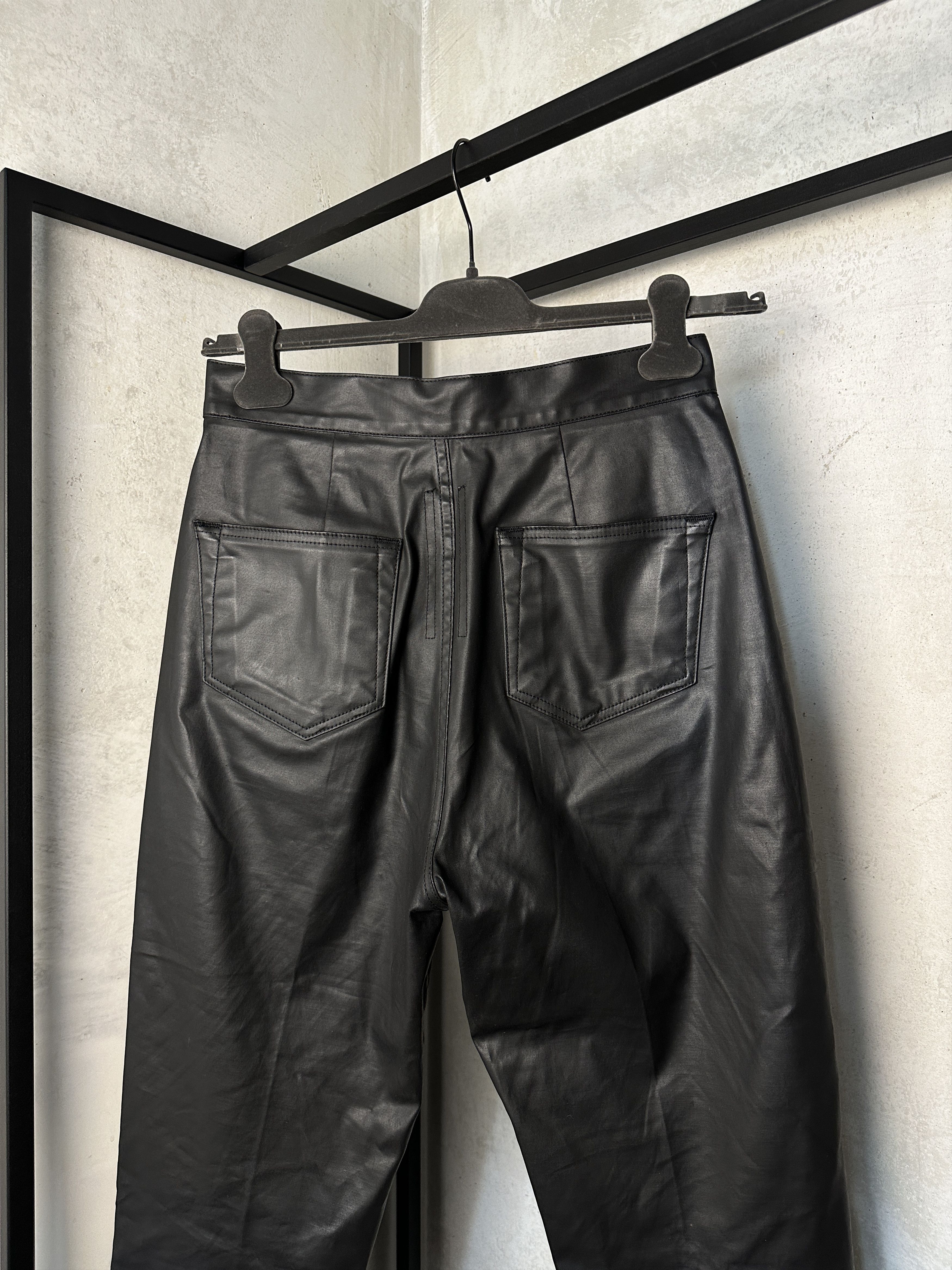 Rick Owens Drkshdw Rick Owens DRKSHDW Bolans Black Cropped Pant Size 28" / US 6 / IT 42 - 6 Thumbnail