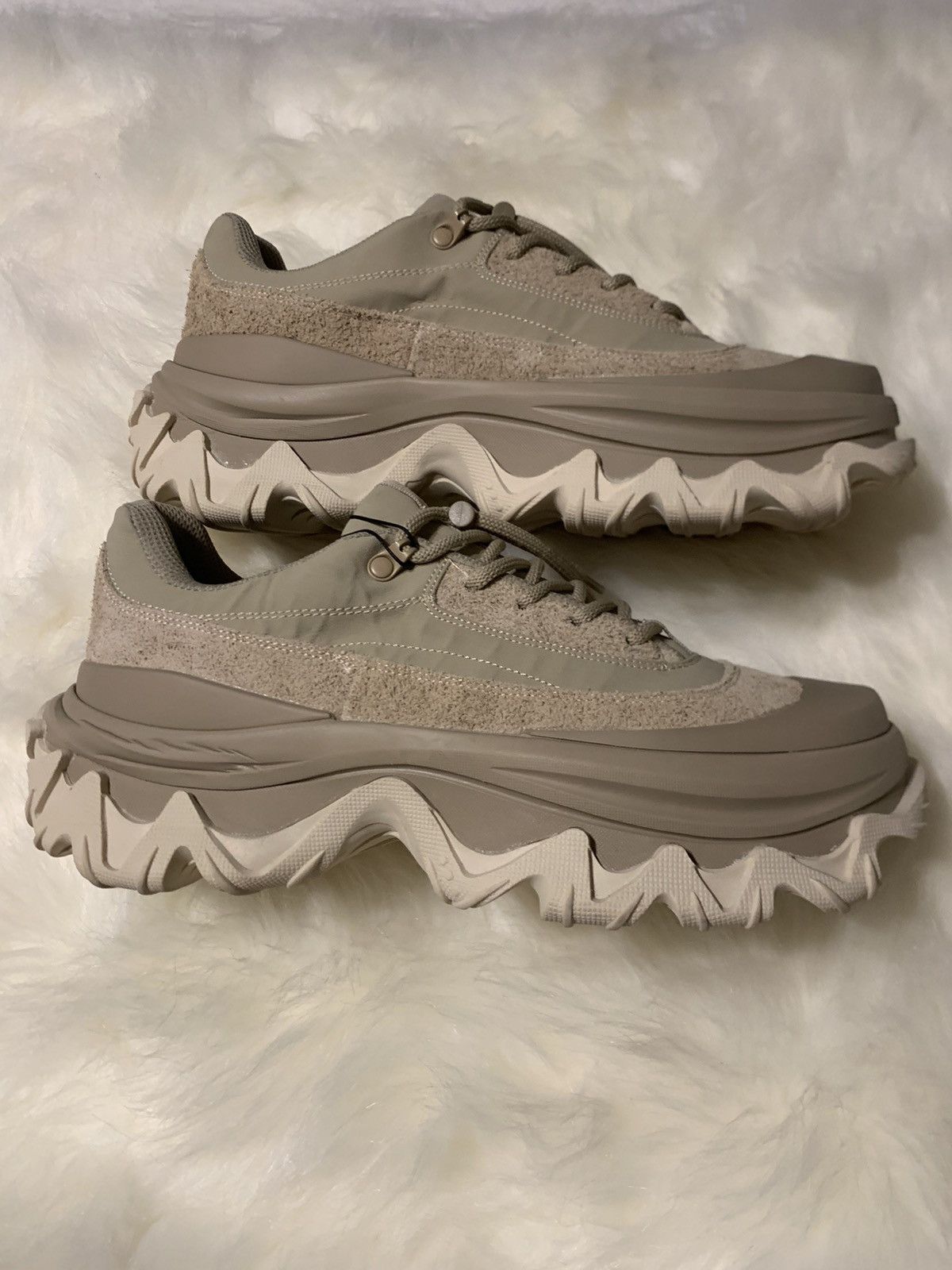 image of Ral7000 X Berksha Lace-Up Sneaker in Beige, Men's (Size 12)