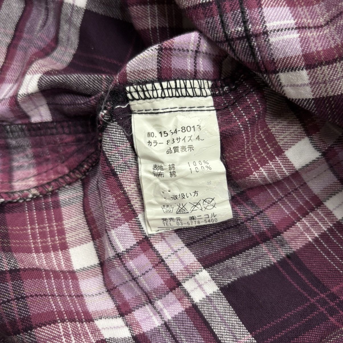 BUFFALO BOBS 2000s Nicole Club - Western Cowboy Flannel Shirt Size US M / EU 48-50 / 2 - 6 Thumbnail