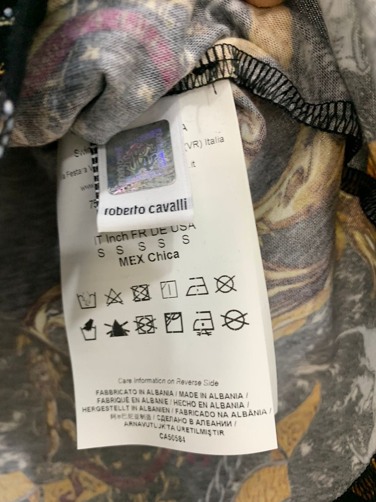 Just Cavalli Jersey Print T-shirt Iconic Shields Just Cavalli size S, new Size US S / EU 44-46 / 1 - 10 Thumbnail