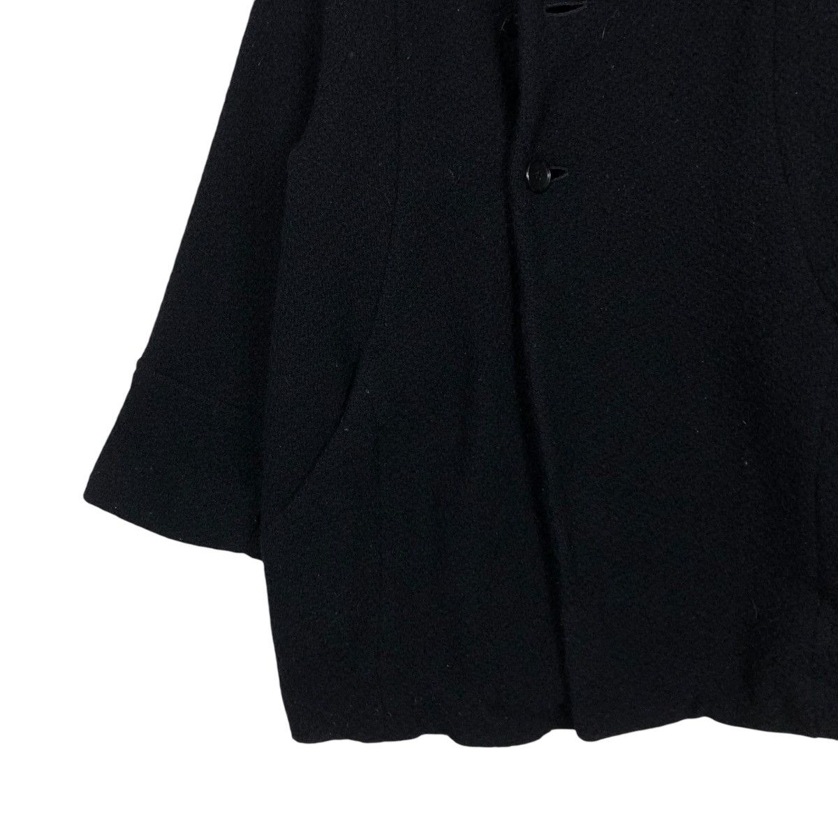 Blue Blue Japan 🔥VINTAGE WOOL JACKET TURTLE COLLAR BLUE BLUE JAPAN ARIGATO Size US M / EU 48-50 / 2 - 6 Thumbnail