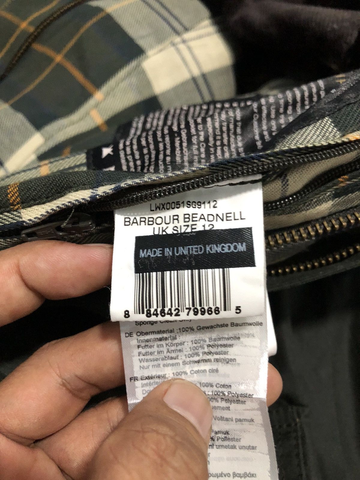 Barbour Barbour Wax Jacket Size US XS / EU 42 / 0 - 10 Thumbnail