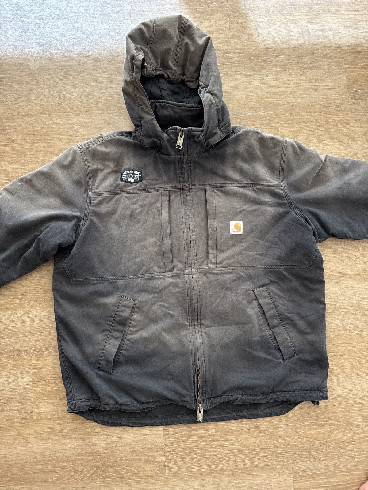 Carhartt Vintage Carharrt Cherry Jacket Size US XL / EU 56 / 4 - 1 Thumbnail