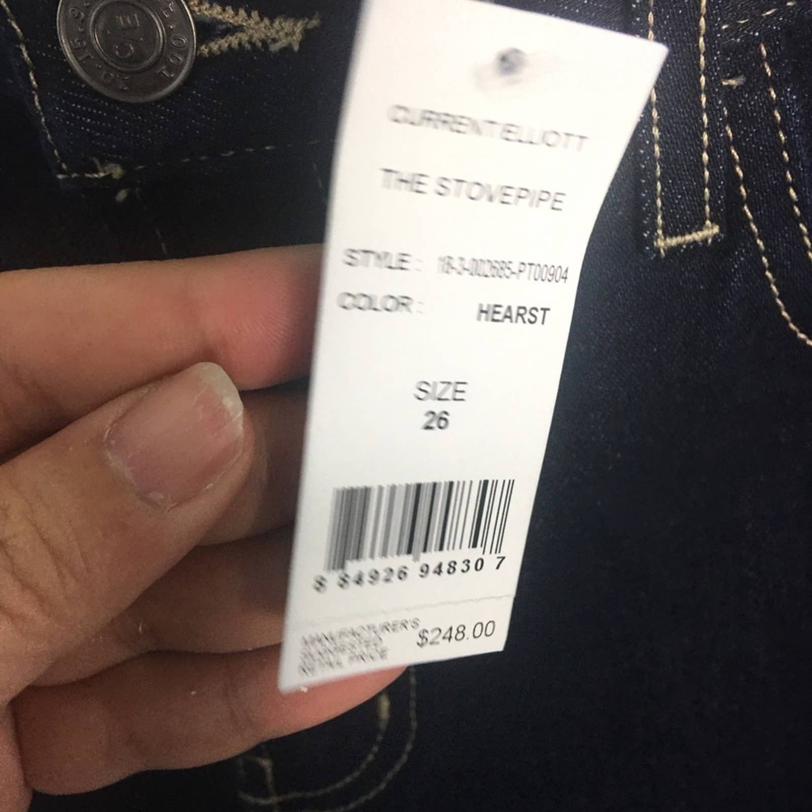 Current/Elliot NWT Current/Elliot Jeans Size 26 Size 26" / US 2 / IT 38 - 4 Thumbnail