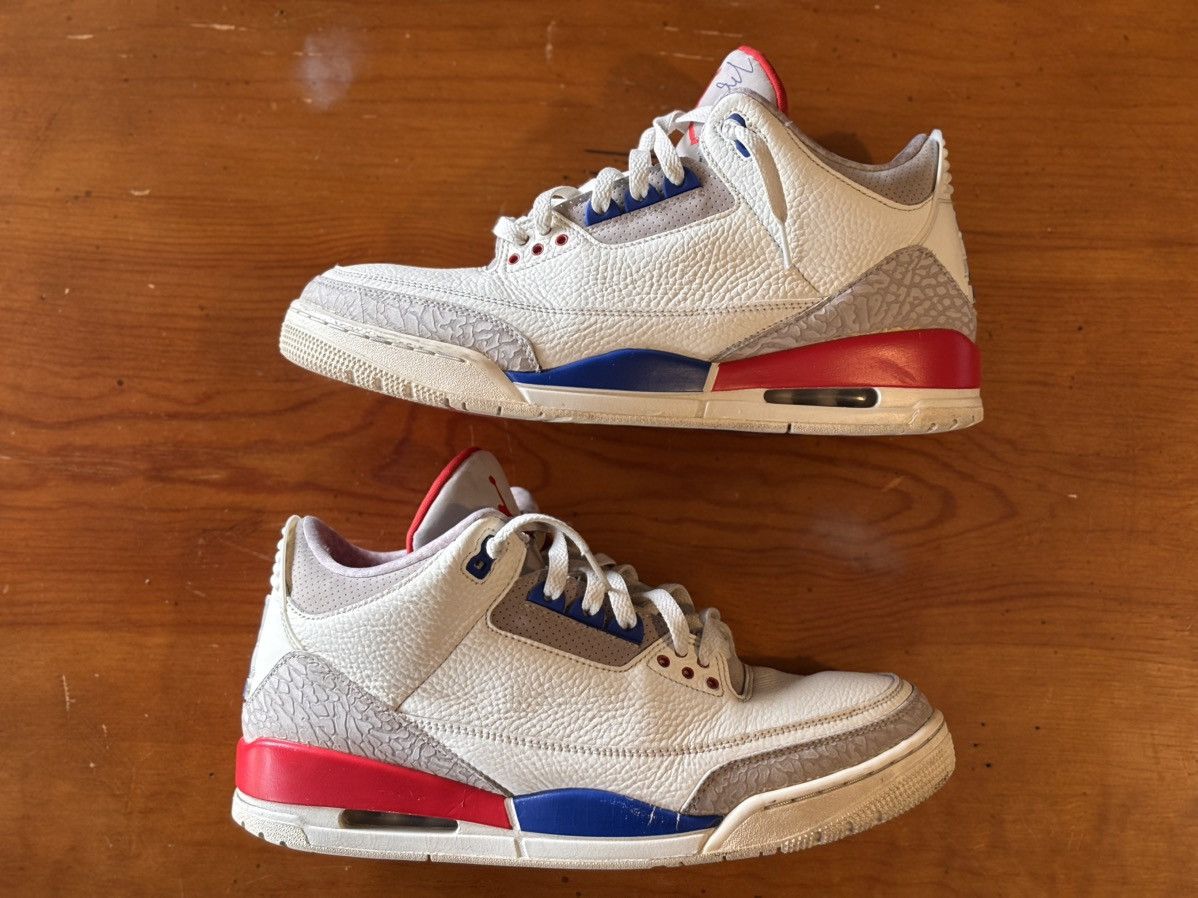 Jordan Brand Jordan Retro 3 USA/ International Flight Size US 12 / EU 45 - 3 Thumbnail
