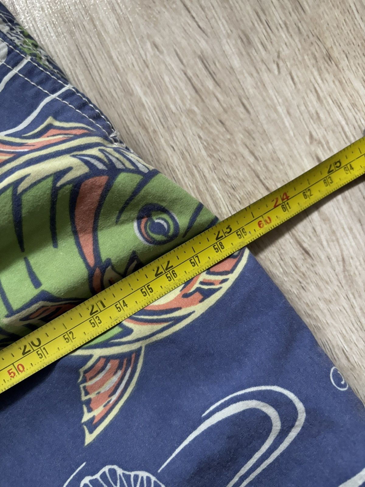 Polo Ralph Lauren Polo Ralph Lauren Blue Fish Print Cargo Swimming Trunks Size US 34 / EU 50 - 9 Thumbnail