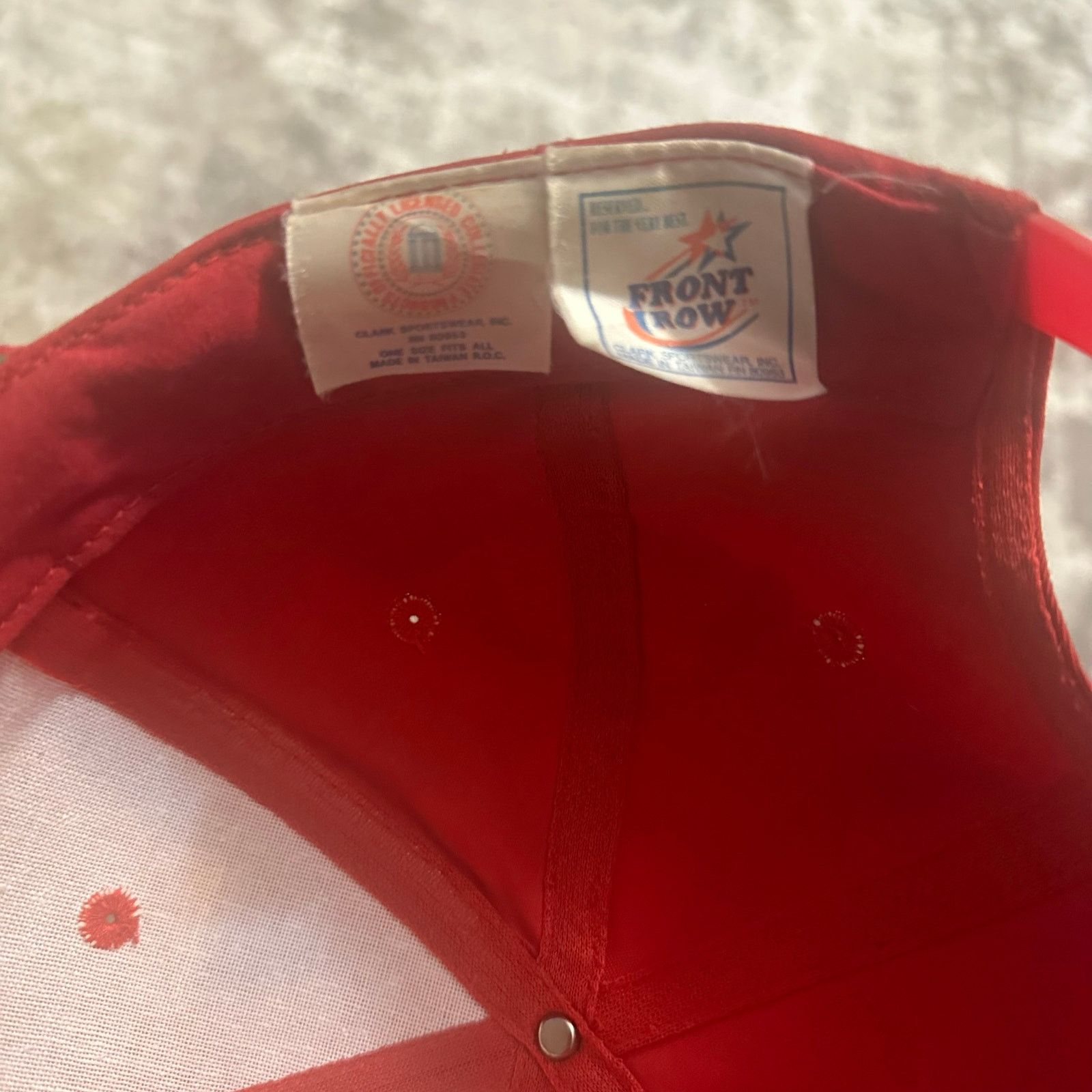 Other 90s Nebraska Cornhuskers Front Row NCAA SnapBack Size ONE SIZE - 5 Thumbnail