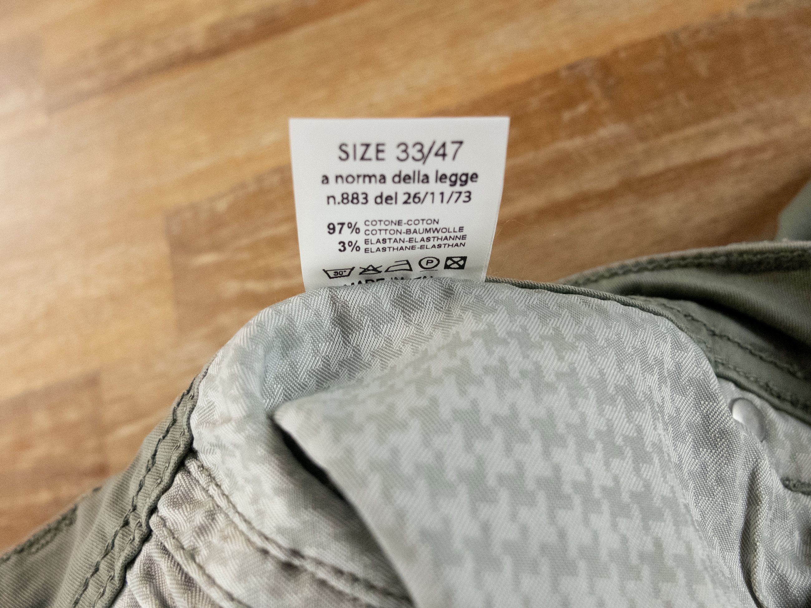 Barba Napoli BARBA Napoli green slim fit lightweight jeans Size 33 Size US 33 - 7 Thumbnail