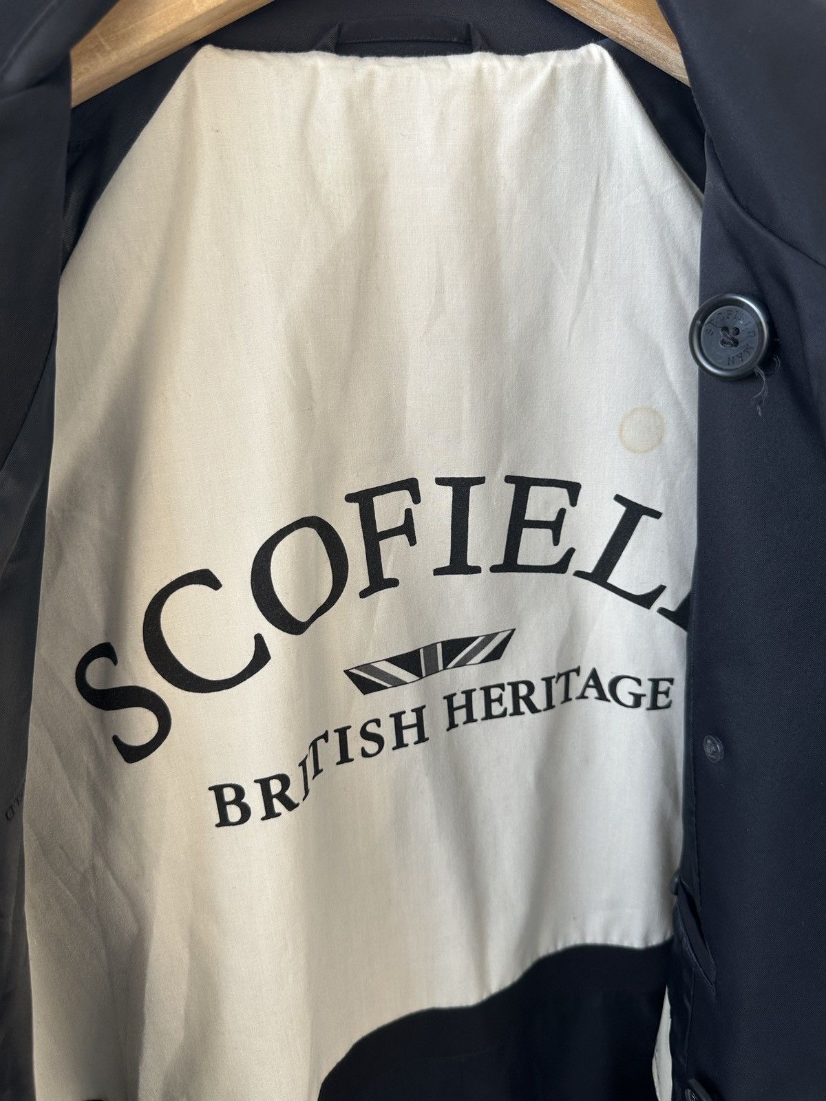 Other Scofield British Heritage Single-Breasted Mac Coat size M Size US M / EU 48-50 / 2 - 11 Thumbnail