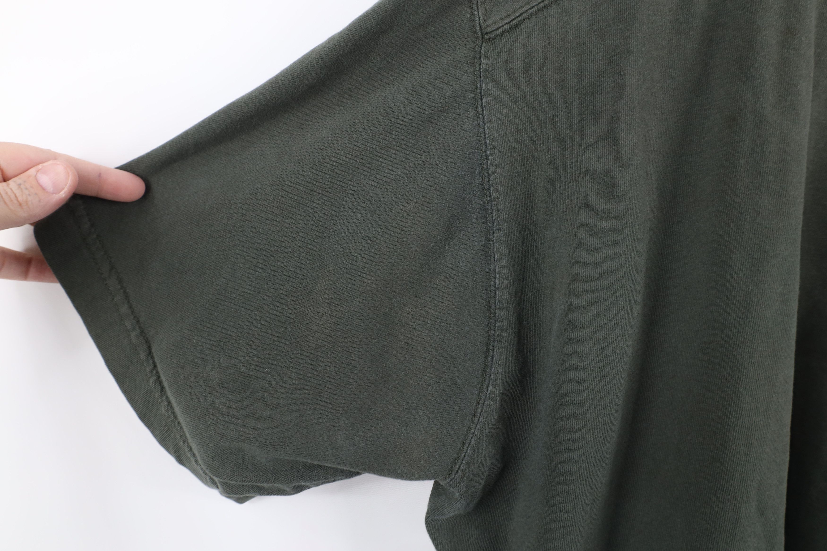 Dickies × Vintage Vintage Dickies Spell Out Short Sleeve Henley T-Shirt Green Size US L / EU 52-54 / 3 - 9 Thumbnail