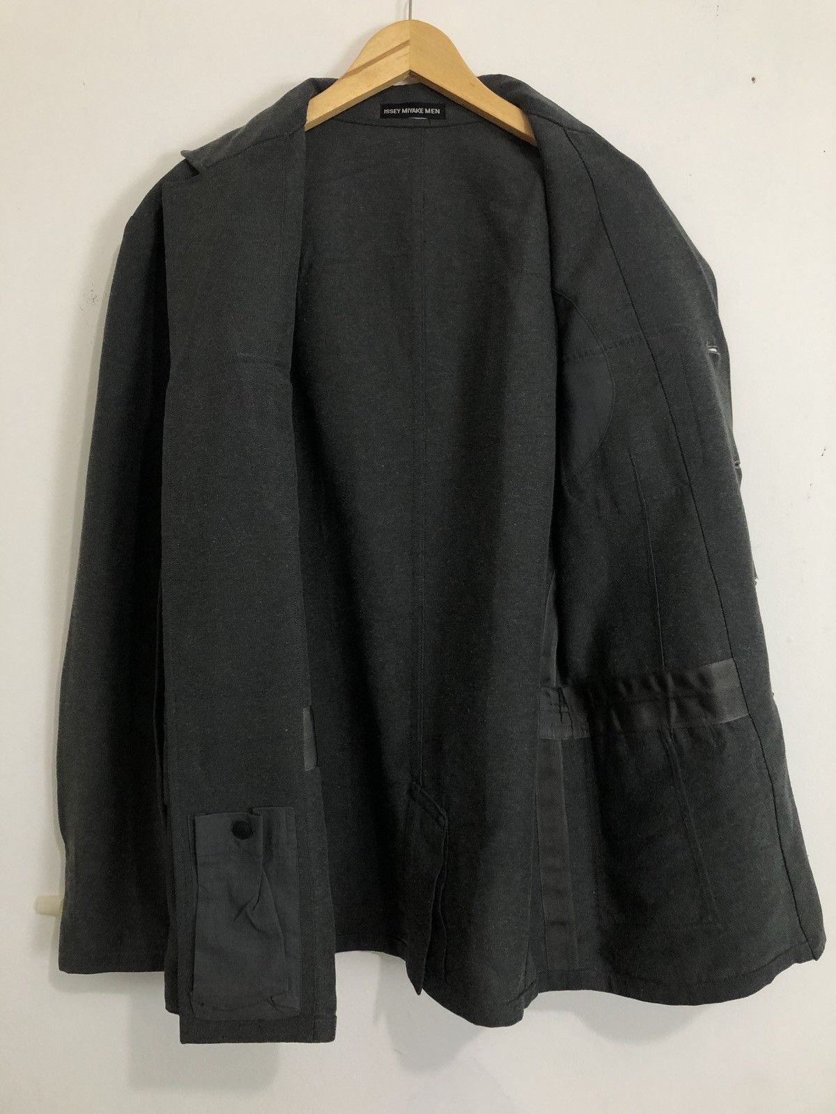 Issey Miyake Vintage Issey Miyake Men Button Jacket Blazer Size US L / EU 52-54 / 3 - 5 Thumbnail