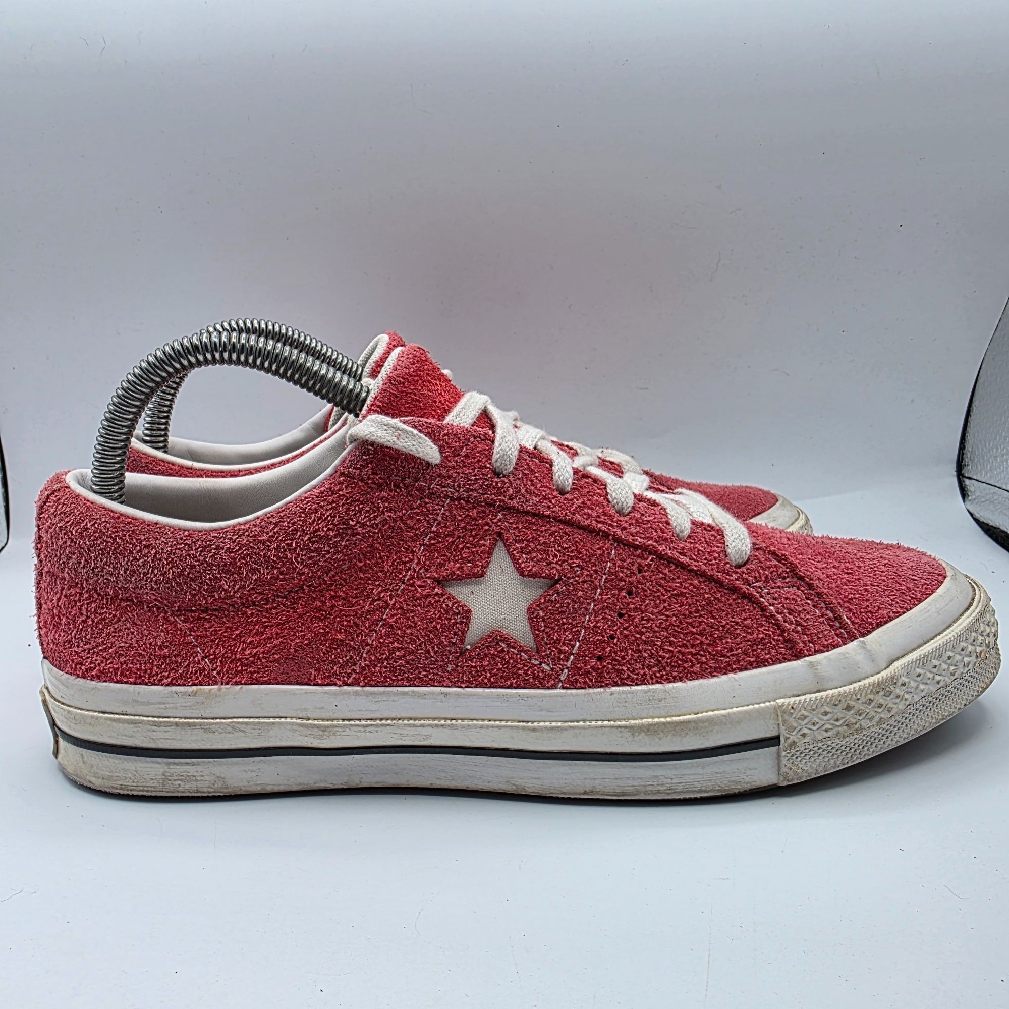 Converse Converse One Star Ox Womens 7.5 Red Shoes Low Top Casual Wal Size US 7.5 / IT 37.5 - 12 Thumbnail