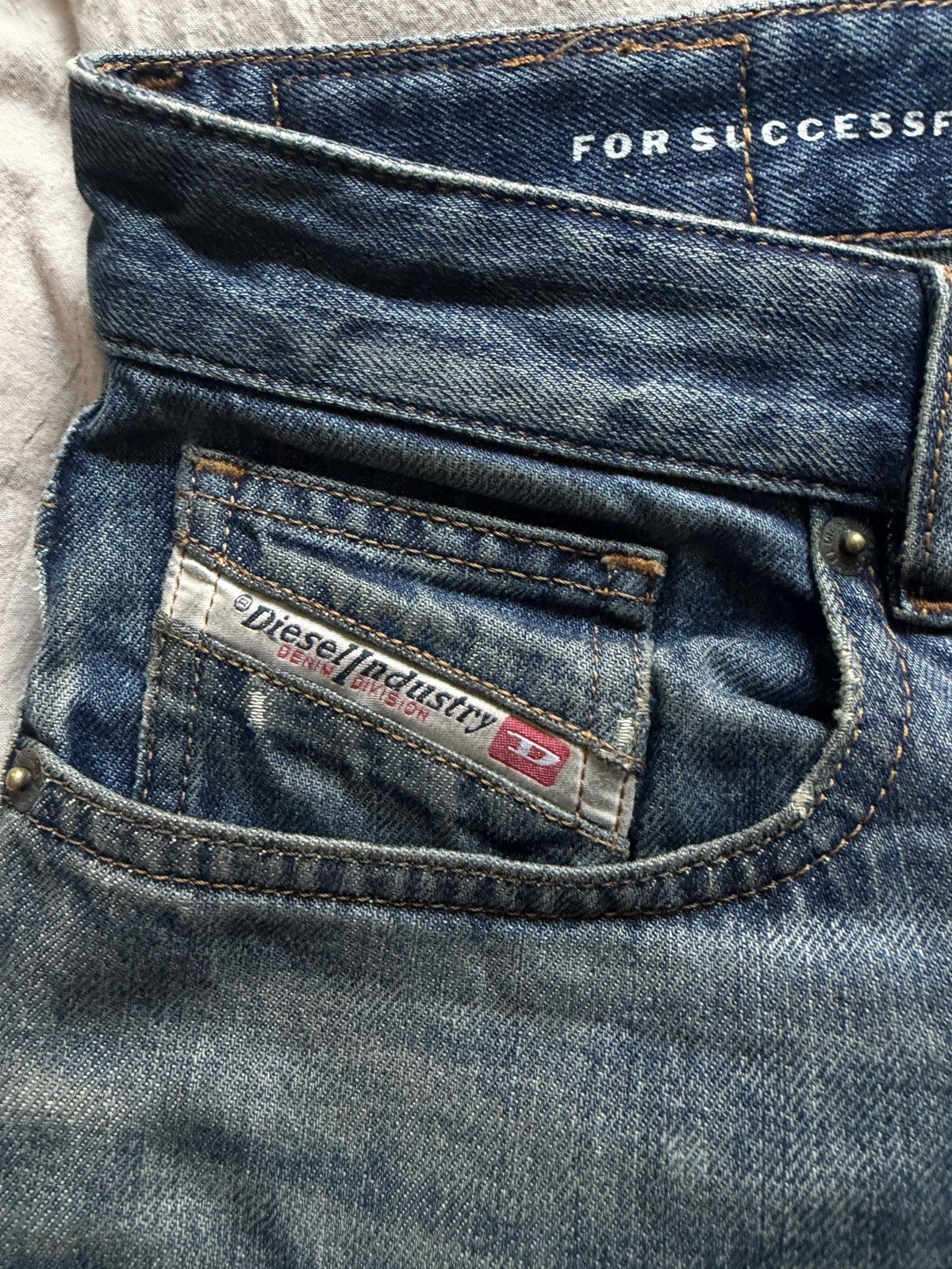 Diesel Relaxed Jeans 1996 D-Sire 09i27 Size US 31 - 3 Thumbnail