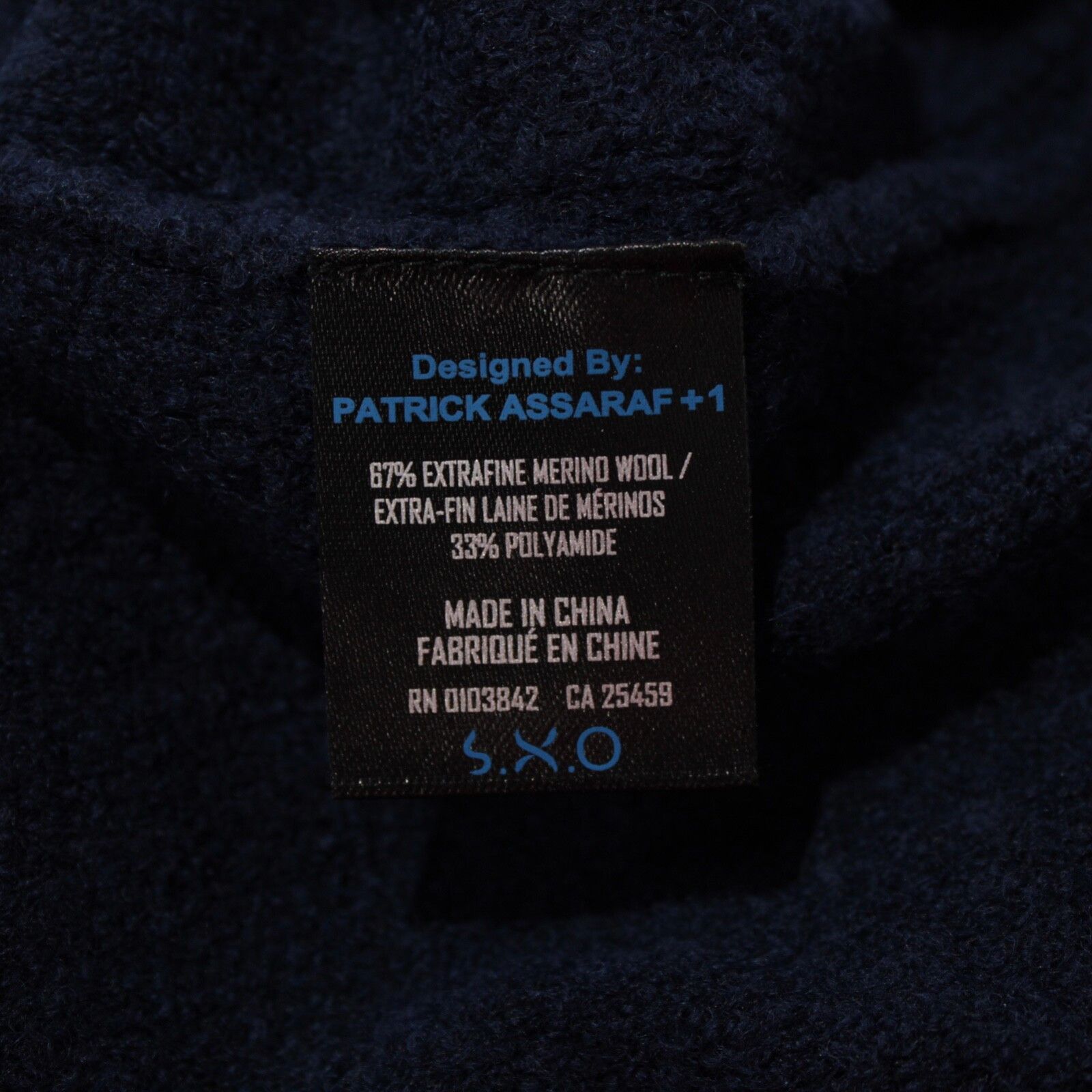 PATRICK ASSARAF Patrick Assaraf Sweater Size US L in Blue Size US L / EU 52-54 / 3 - 5 Thumbnail