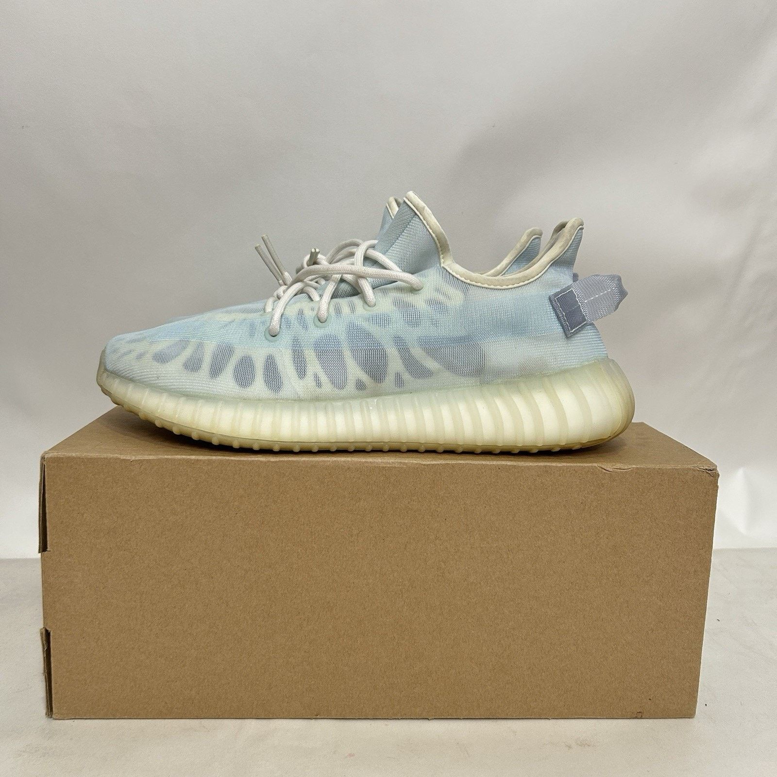Adidas Adidas Yeezy Boost 350 V2 “Mono Ice” 2021 Size US 10 / EU 43 - 6 Thumbnail