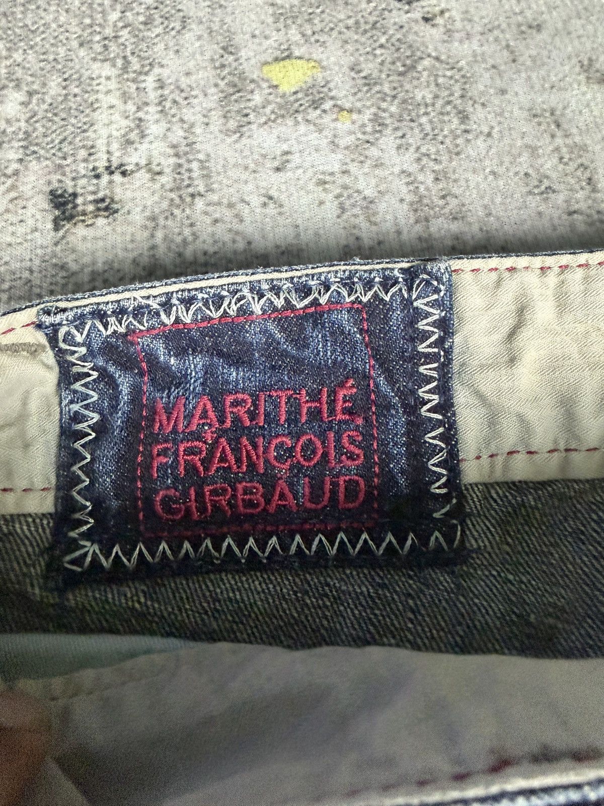 Marithe + Francois Girbaud 2000s Vintage Rare Marithe Francois Girbaud Mudwash Jeans Size US 30 / EU 46 - 6 Thumbnail
