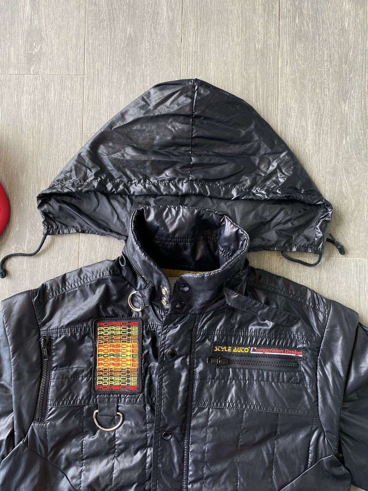 Porsche Design Vintage 80’s Porsche Style Auto Competition Design Jacket Size US S / EU 44-46 / 1 - 4 Thumbnail
