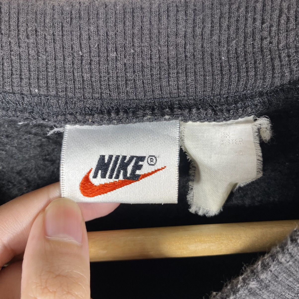 Nike Vintage 90's NIKE Big Swoosh Crewneck Sweatshirt Size US M / EU 48-50 / 2 - 5 Thumbnail