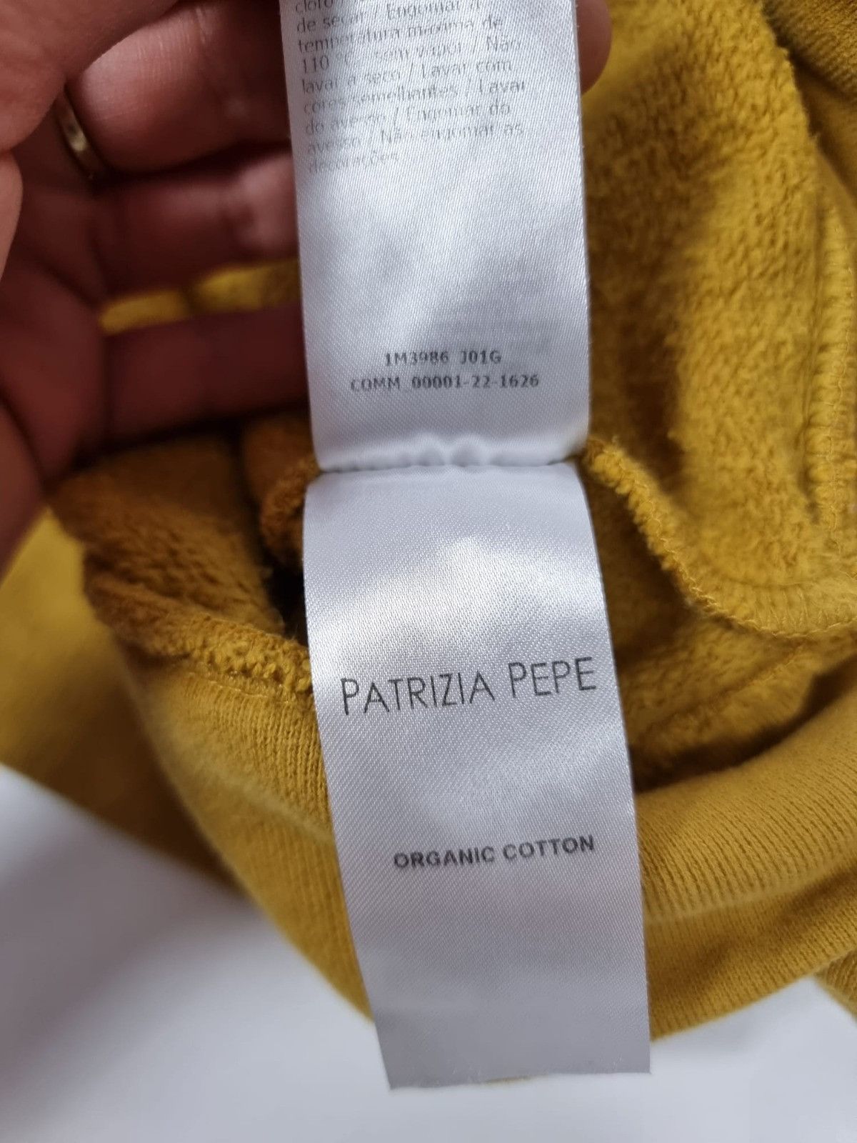 Patrizia Pepe Patrizia Pepe organic cotton crewneck yellow S M Size S / US 4 / IT 40 - 6 Thumbnail