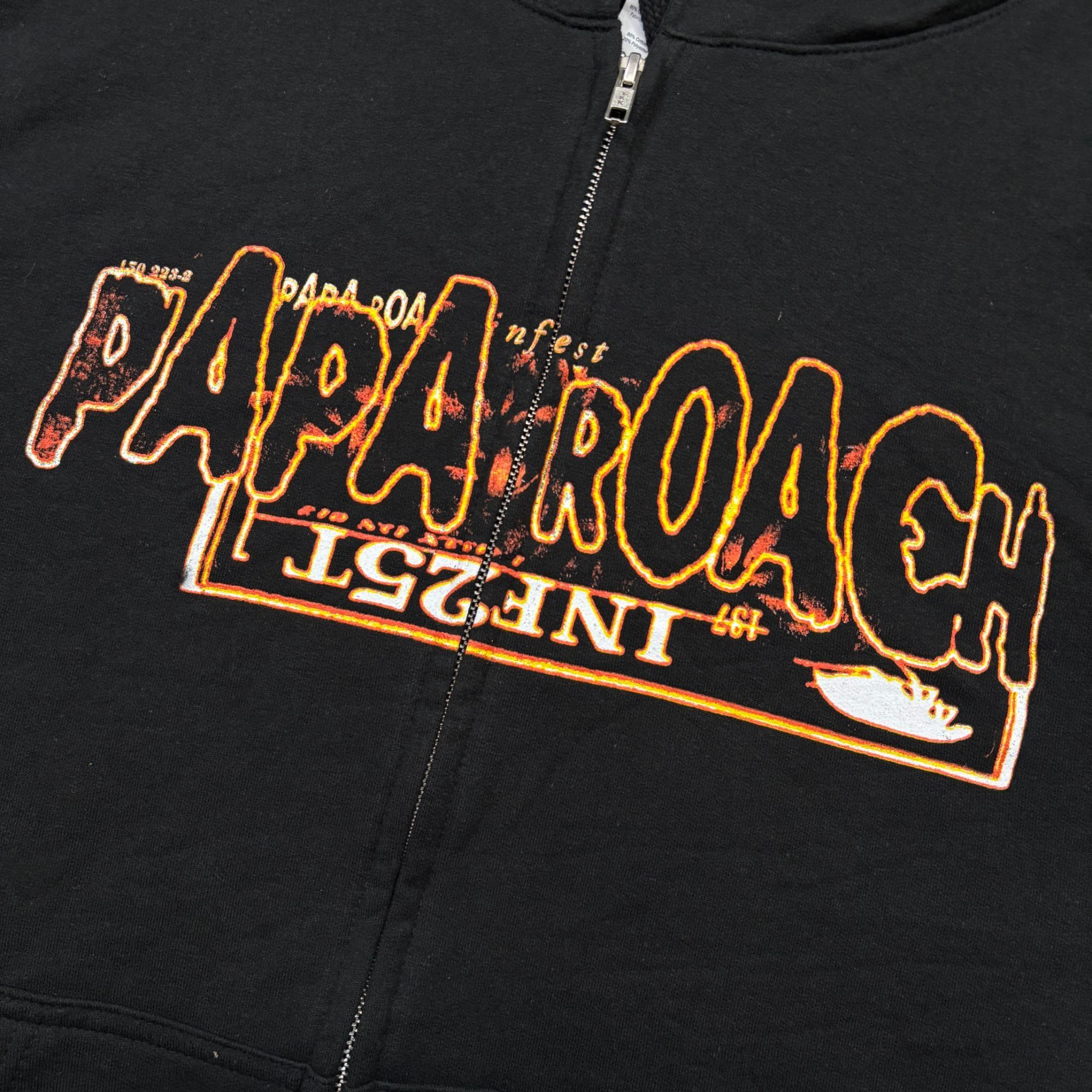 Band Tees Papa Roach Infest Album Rock Band Zip-Up Hoodie M Size US M / EU 48-50 / 2 - 4 Thumbnail