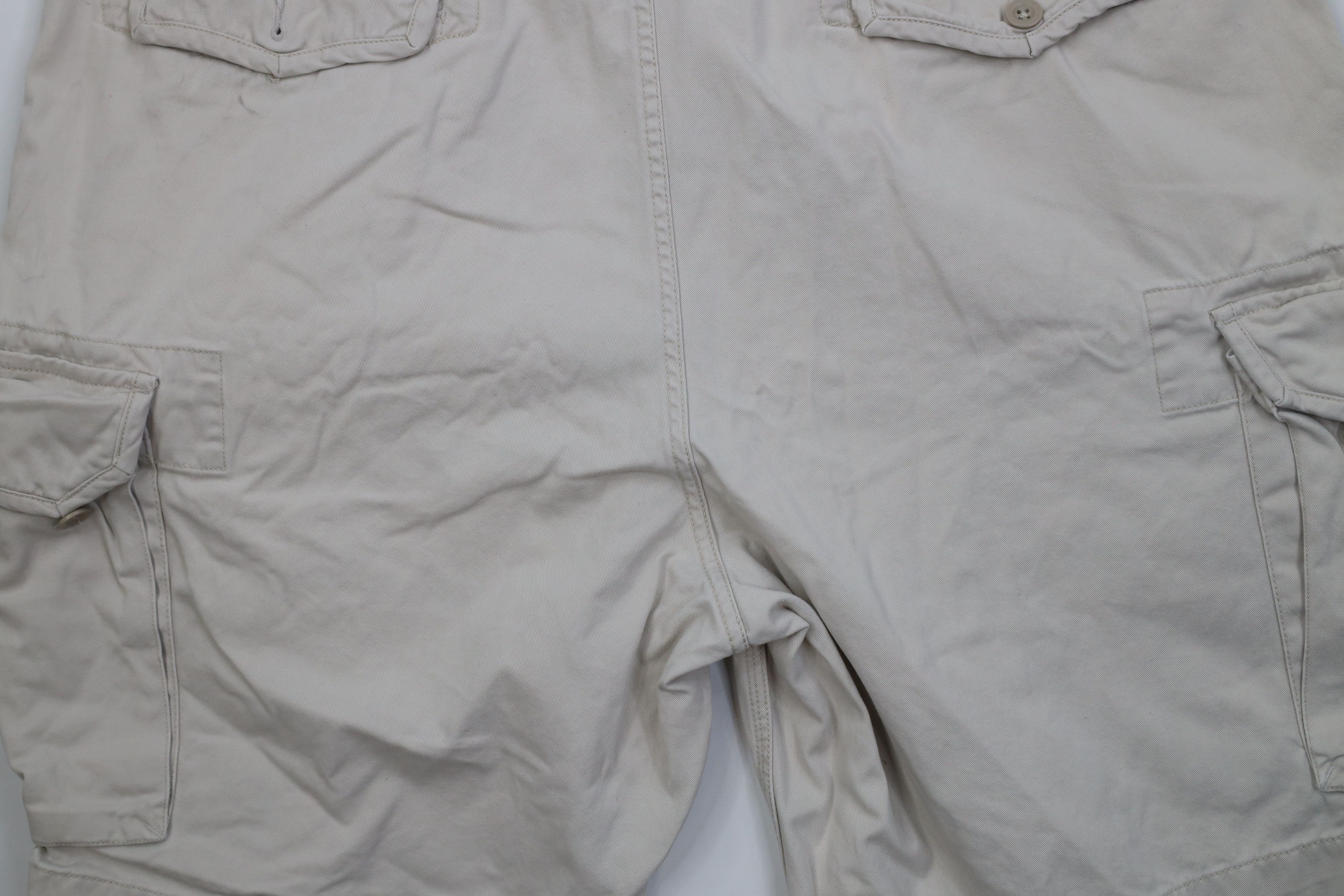 Ralph Lauren Vintage 90s Ralph Lauren Heavyweight Cargo Shorts Cotton Size US 44 / EU 60 - 11 Thumbnail