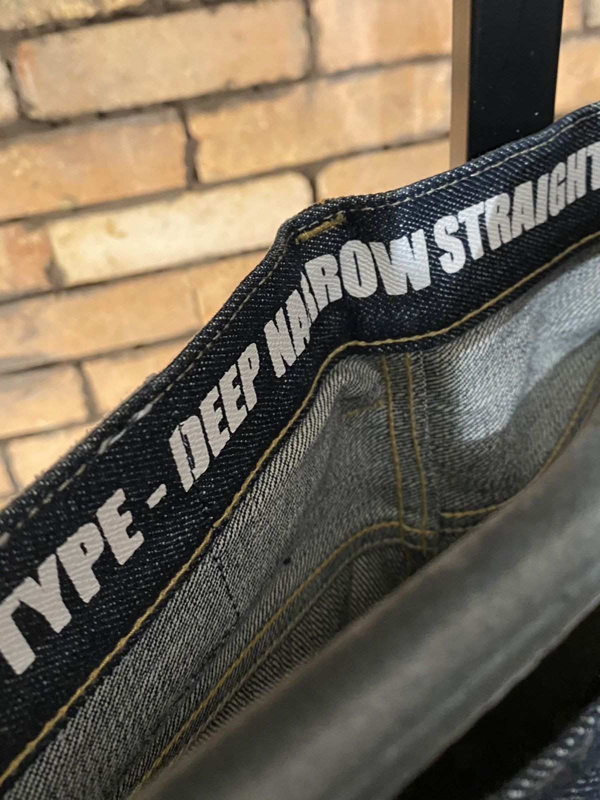 Neighborhood $486 NBHD SELVEDGE DENIM NEIGHBORHOOD RAW RED LINE JAPANESE Size US 30 / EU 46 - 5 Thumbnail