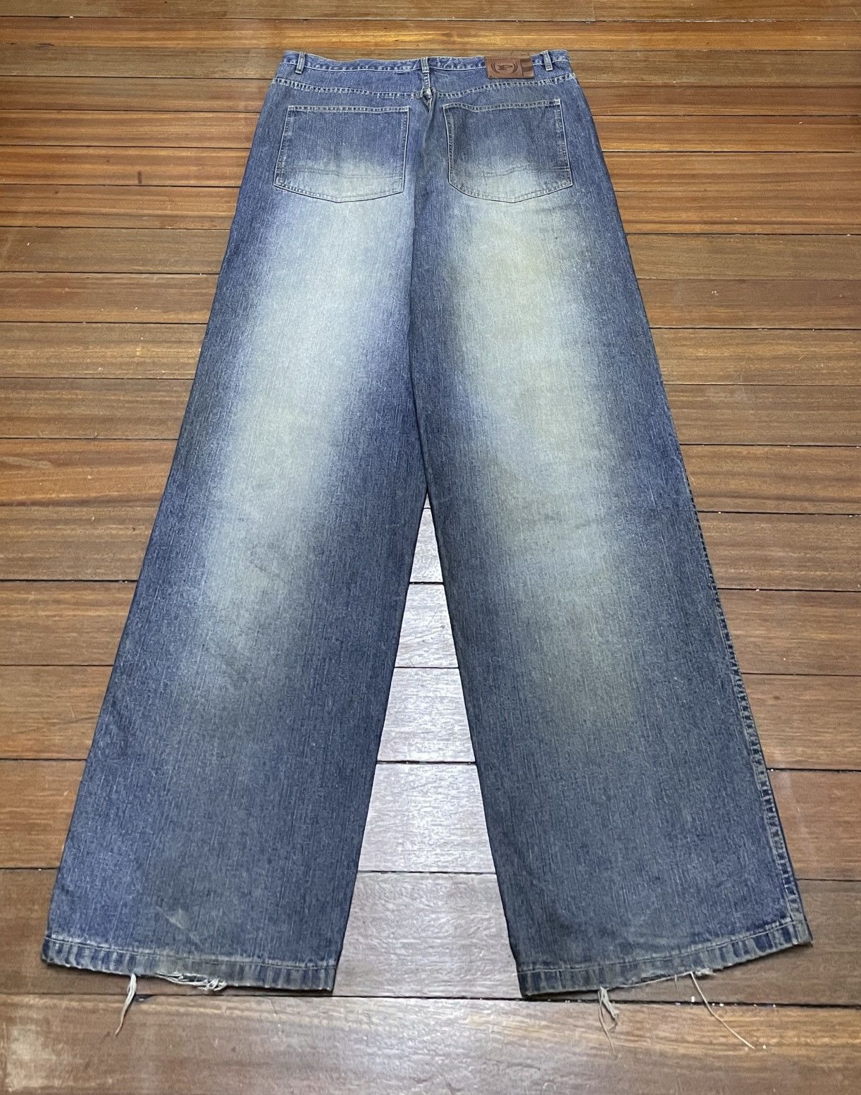Phat Farm × Vintage Very Rare Vintage Phat Farm Oversized Baggy Jeans 2000s Size US 40 / EU 56 - 2 Thumbnail