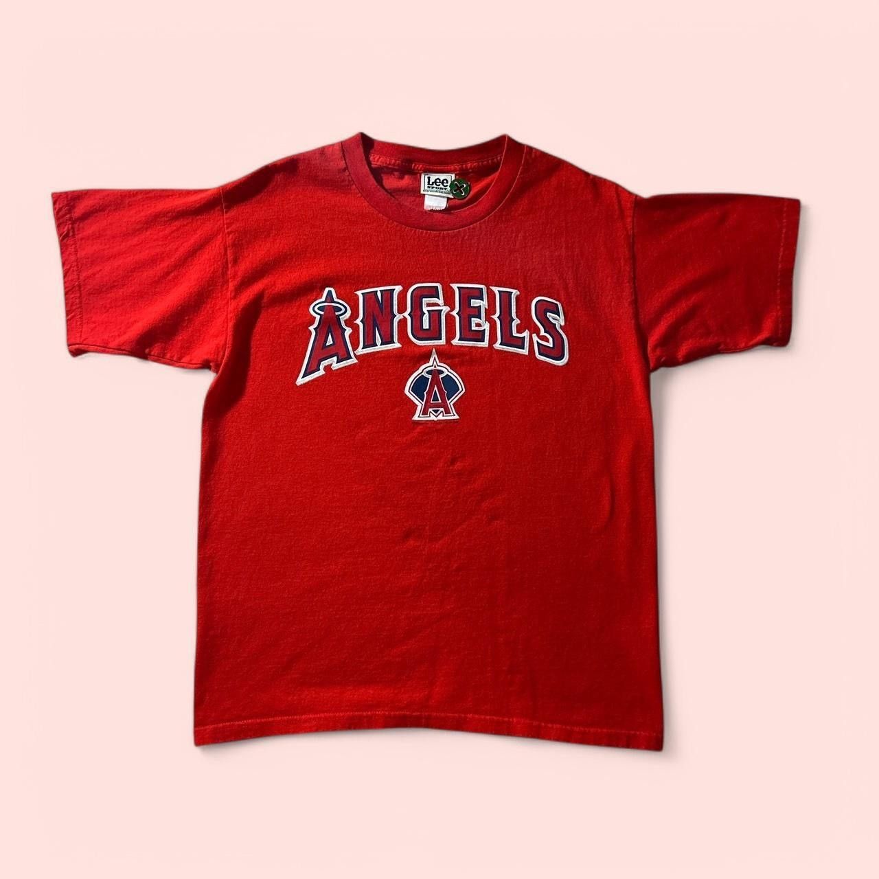 Lee × Vintage Vintage Late 90s Angels Baseball Tee Size US L / EU 52-54 / 3 - 1 Thumbnail