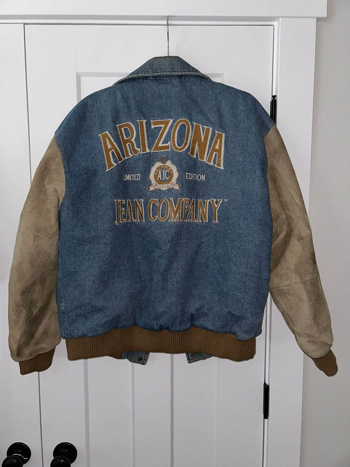 Vintage Vintage Arizona Jean Co Demin Jacket Size US XL / EU 56 / 4 - 7 Thumbnail