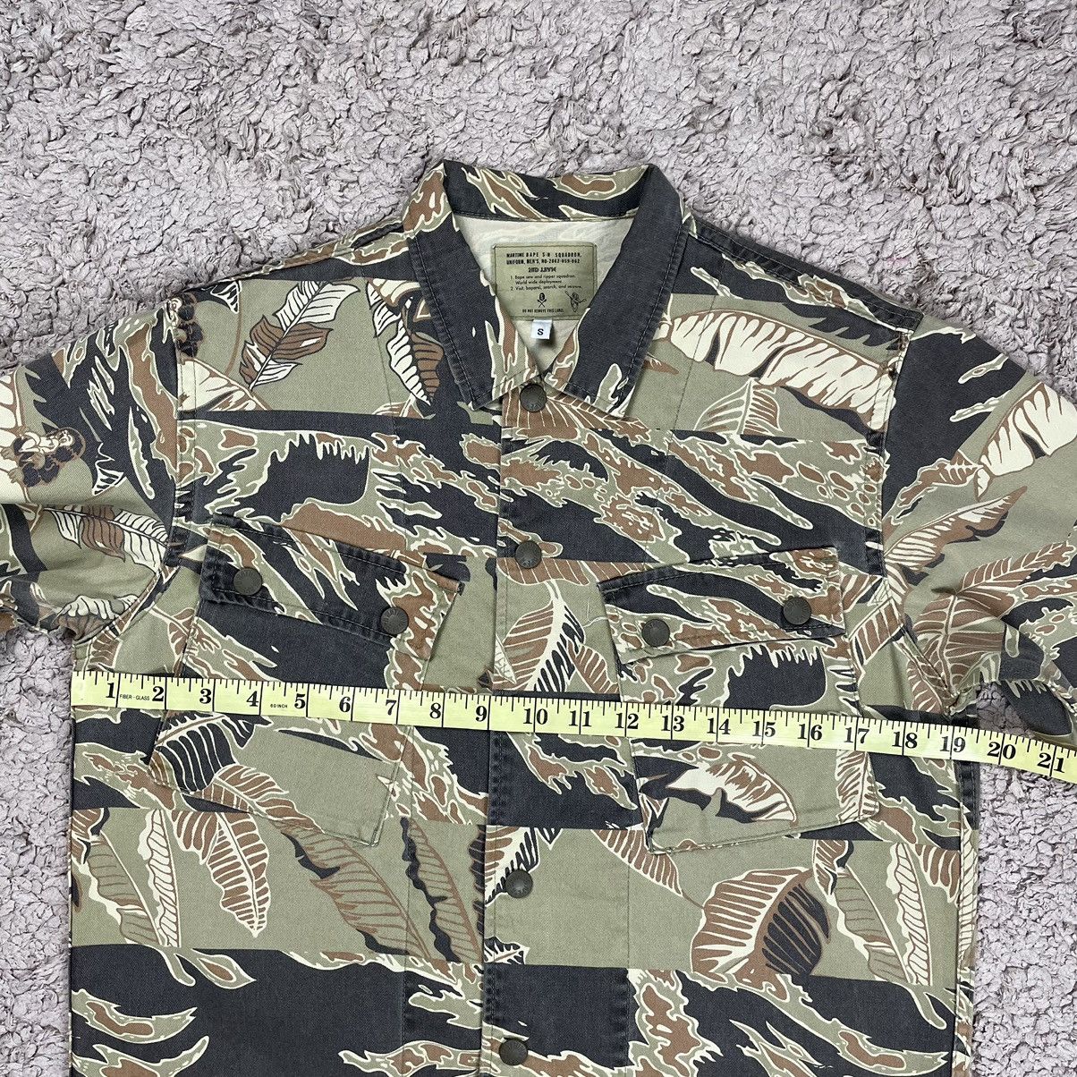 Bape Banana Leaf Camo Military Shirt Size US S / EU 44-46 / 1 - 13 Thumbnail