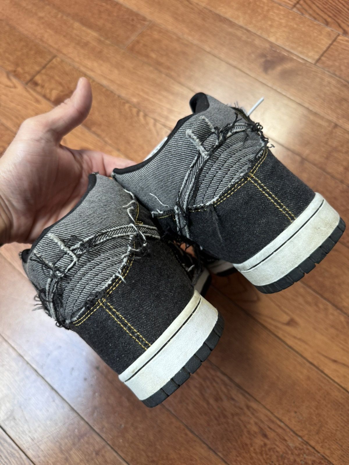 Nike Nike Dunk Hi High Denim Size US 9.5 / EU 42-43 - 7 Thumbnail